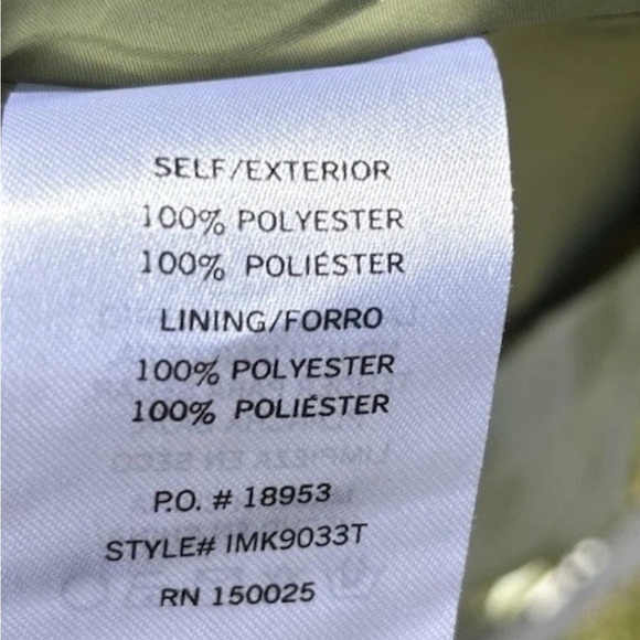 YELLOW THE LABEL CHLOROPHYLL CORSET TOP SAGE Size Small - Picture 11 of 11